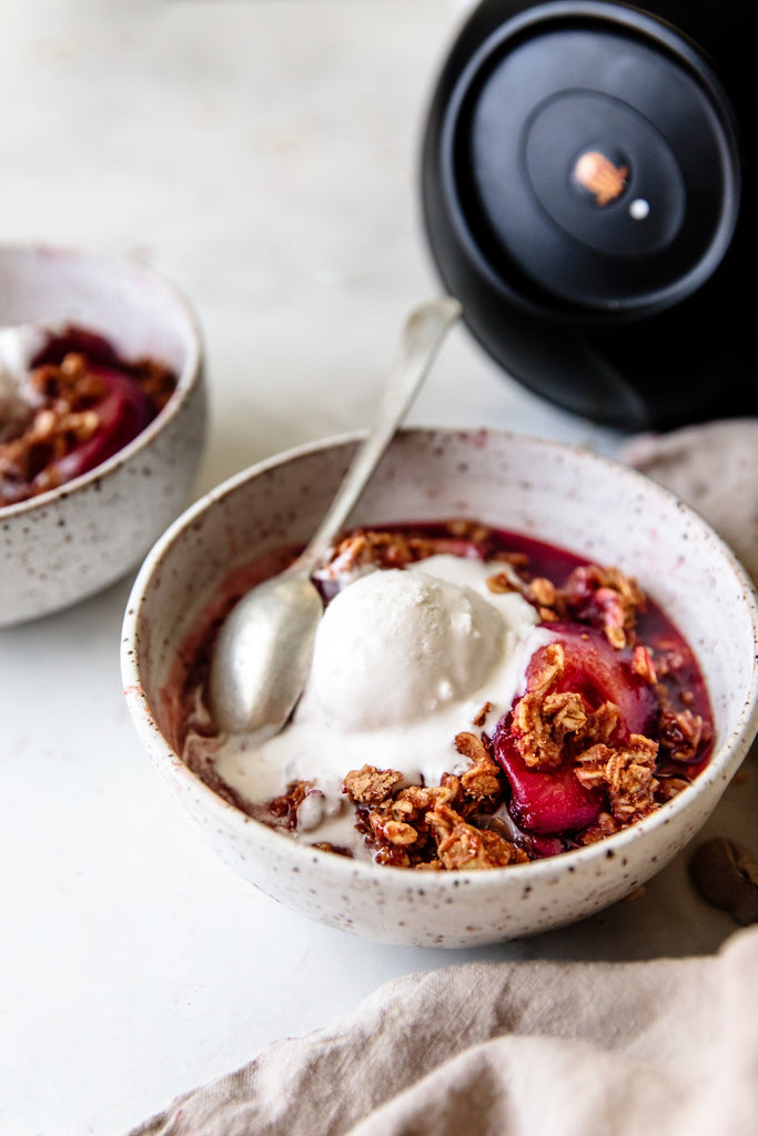 Plum Crumble