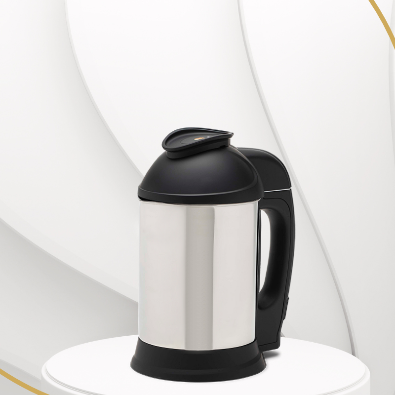 The Almond Cow is a countertop homemade plant-based milk making machine.