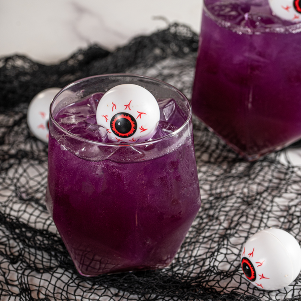 witch's brew cocktail in a glass