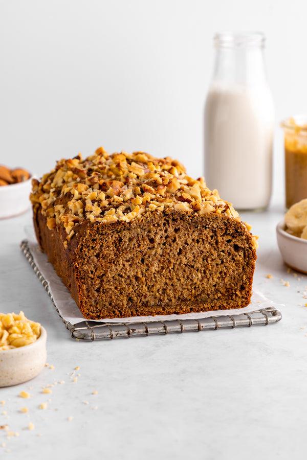 Almond Pulp Banana Bread