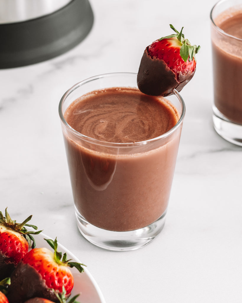 Chocolate Covered Strawberry Milk