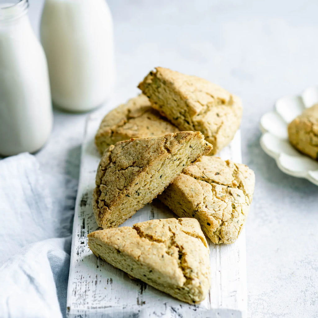 Herb Scones
 &ndash; Almond Cow