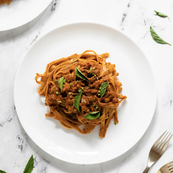 Mushroom Walnut Bolognese