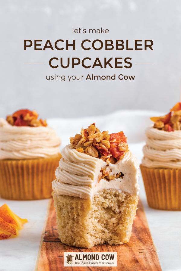Peach Cobbler Cupcakes
