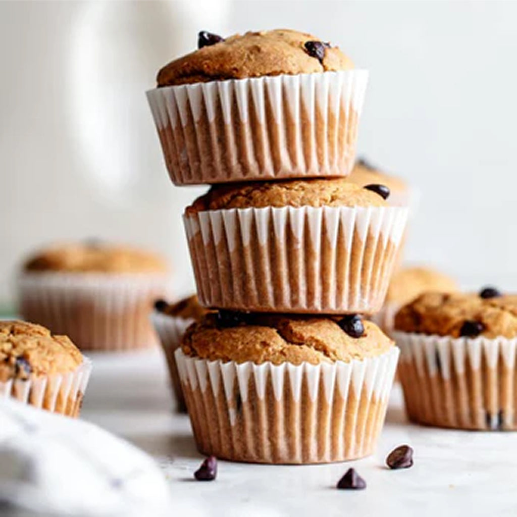 Pro Vegan Chocolate Chip Muffins