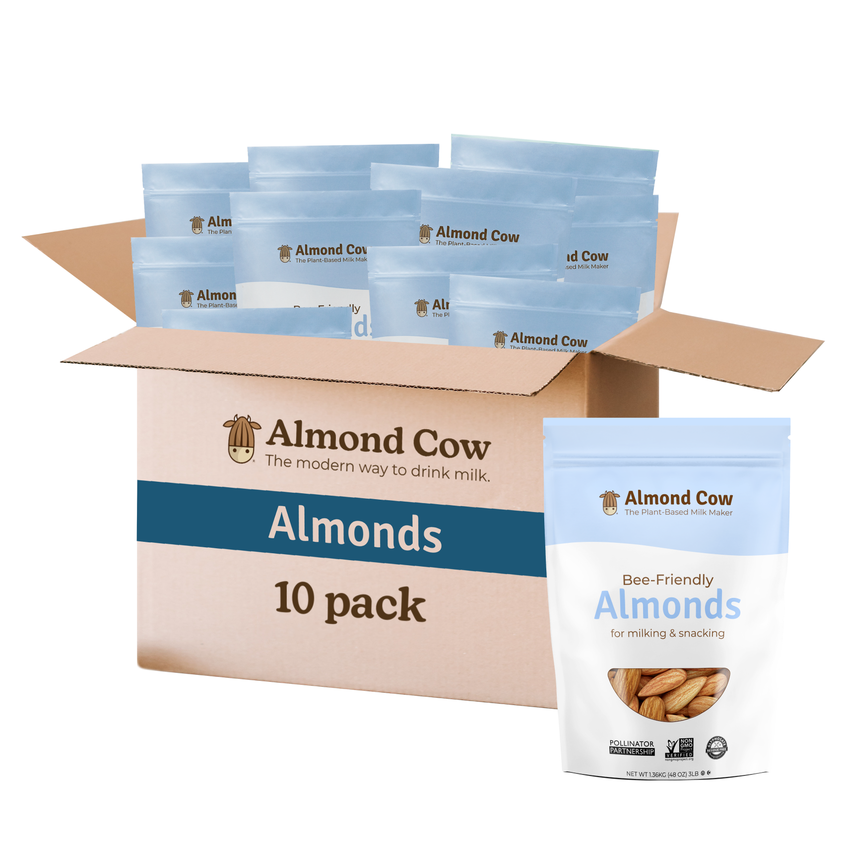 Case of Bee-Friendly Almonds - 30 lbs