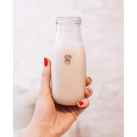 Glass Creamer Bottles - Set of 2