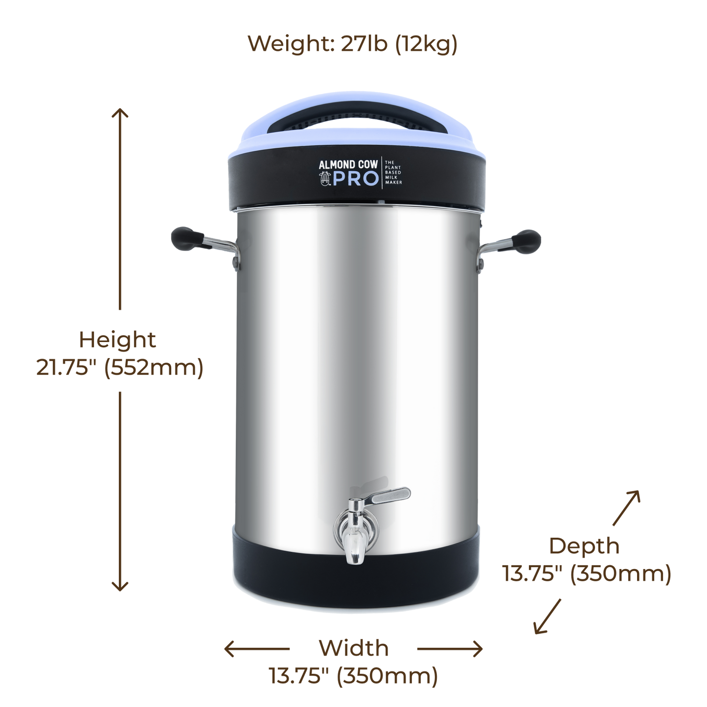 Almond Cow Pro is the perfect milk maker for restaurants, juice bars, and coffee shops.