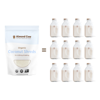 Organic coconut shreds - 2 lbs -one package makes 12 jugs of milk big cost savings image 3