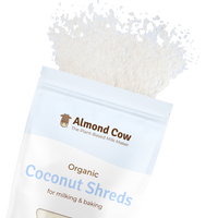 Coconut Shreds Ingredient Pieces In Bag - Almond Cow