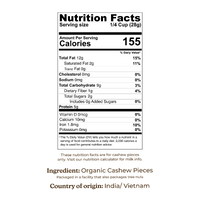 3lb bag of high-quality organic cashew pieces, ideal for plant-based milk and recipes.