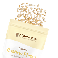 3lb bag of high-quality organic cashew pieces, ideal for plant-based milk and recipes.