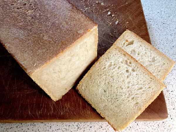 Vegan Sourdough Sandwich Bread