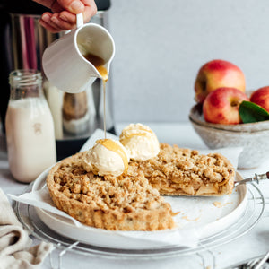 Vegan Dutch Apple Tart