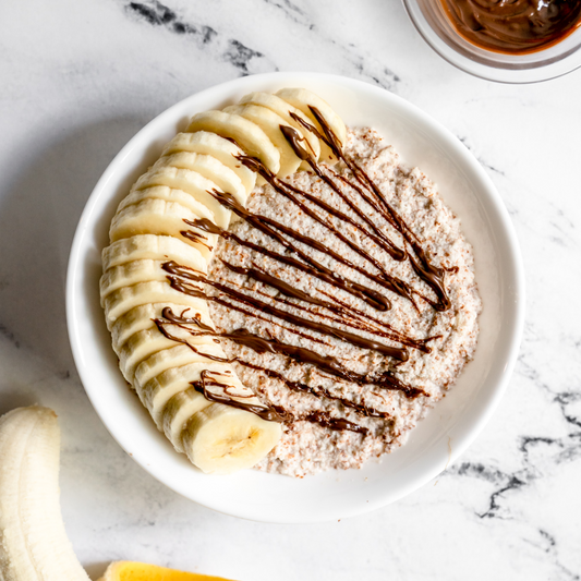 Banana Nutella Pulpmeal in a bowl