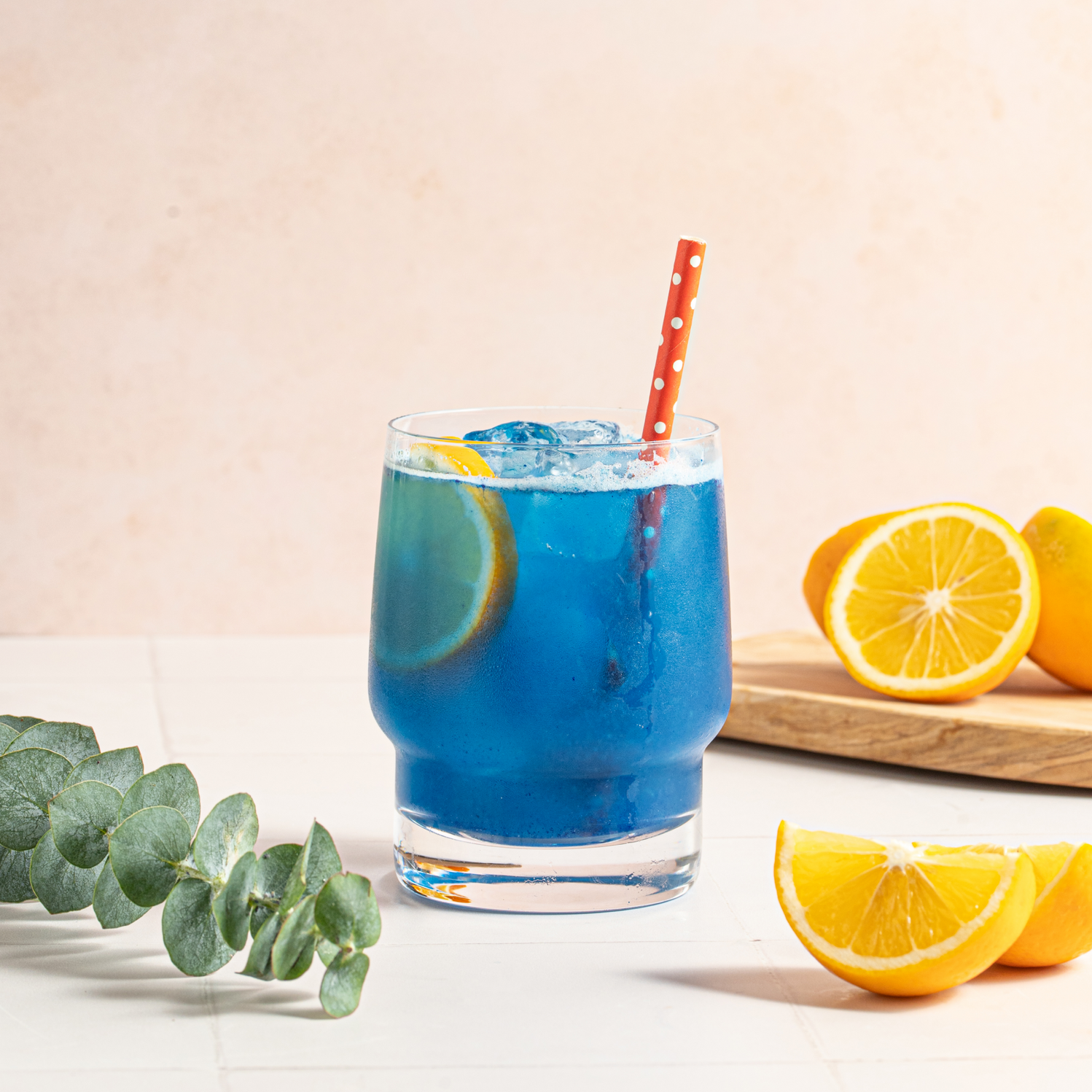 Boozy Blue Lemonade – Almond Cow