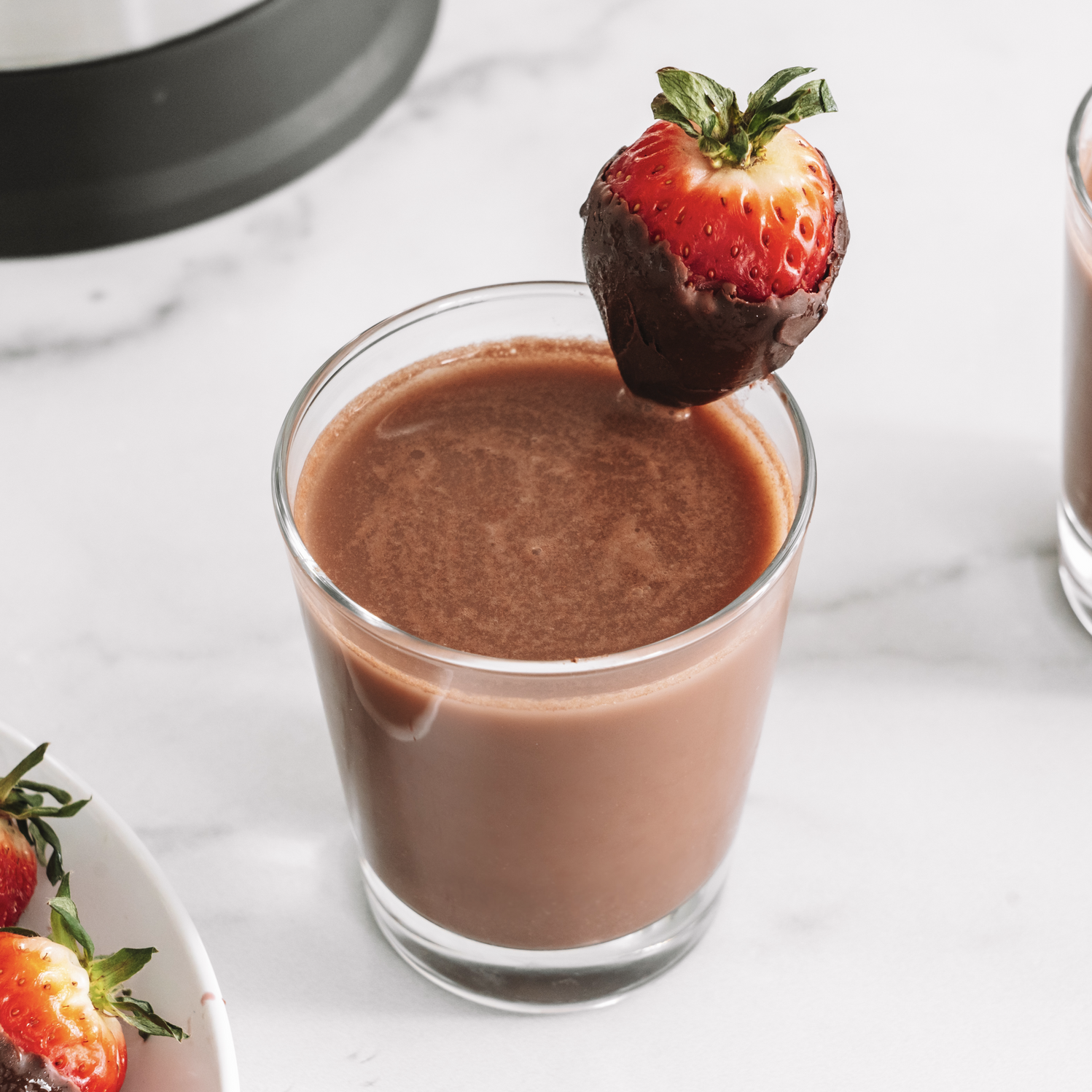 Chocolate Covered Strawberry Milk – Almond Cow