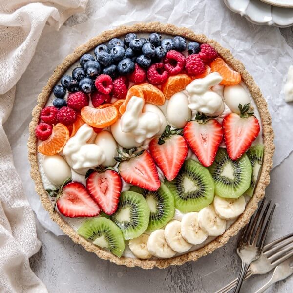 vegan fruit tart