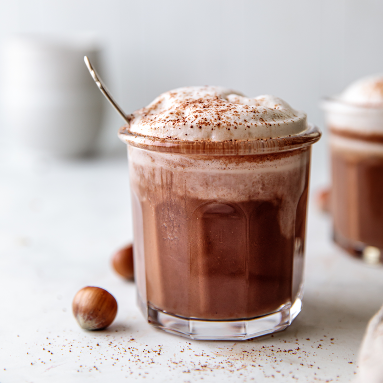 Hazelnut Hot Chocolate – Almond Cow