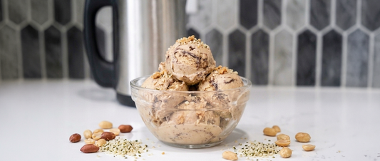 High-Protein Chocolate PB Swirl Ice Cream