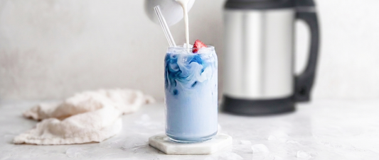 Iced Blue Milk
