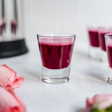 Love Potion Wellness Shot made in the Almond Cow
