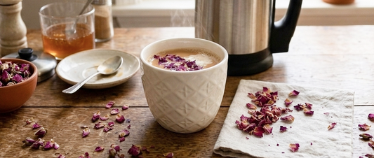 Pistachio, Cardamom & Rose Latte