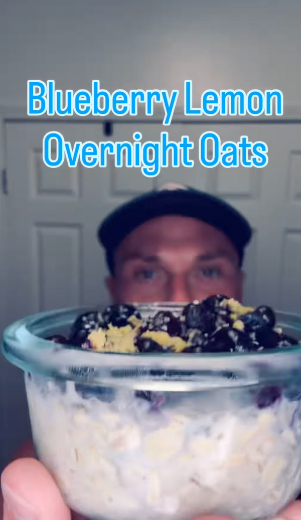 Blueberry Lemon Overnight Oats