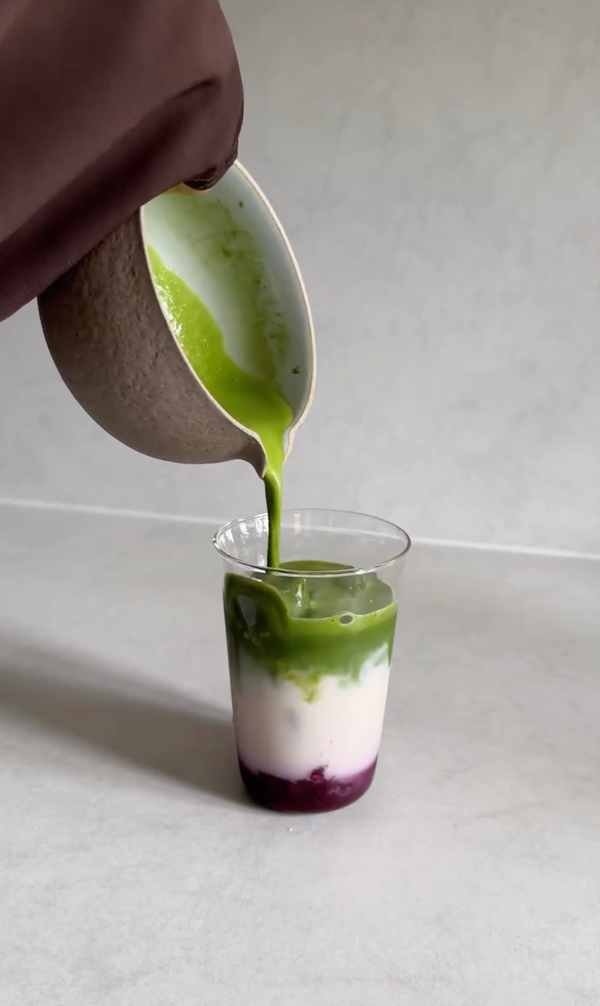 Blueberry Cashew Matcha
