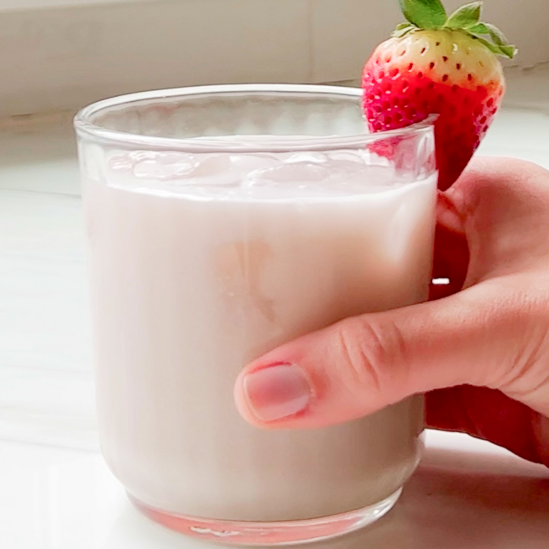 Strawberry Matcha Latte