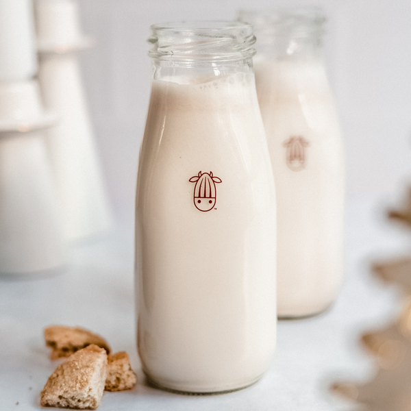 vegan sugar cookie milk made in the Almond Cow