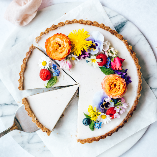 Vanilla Panna Cotta Tart