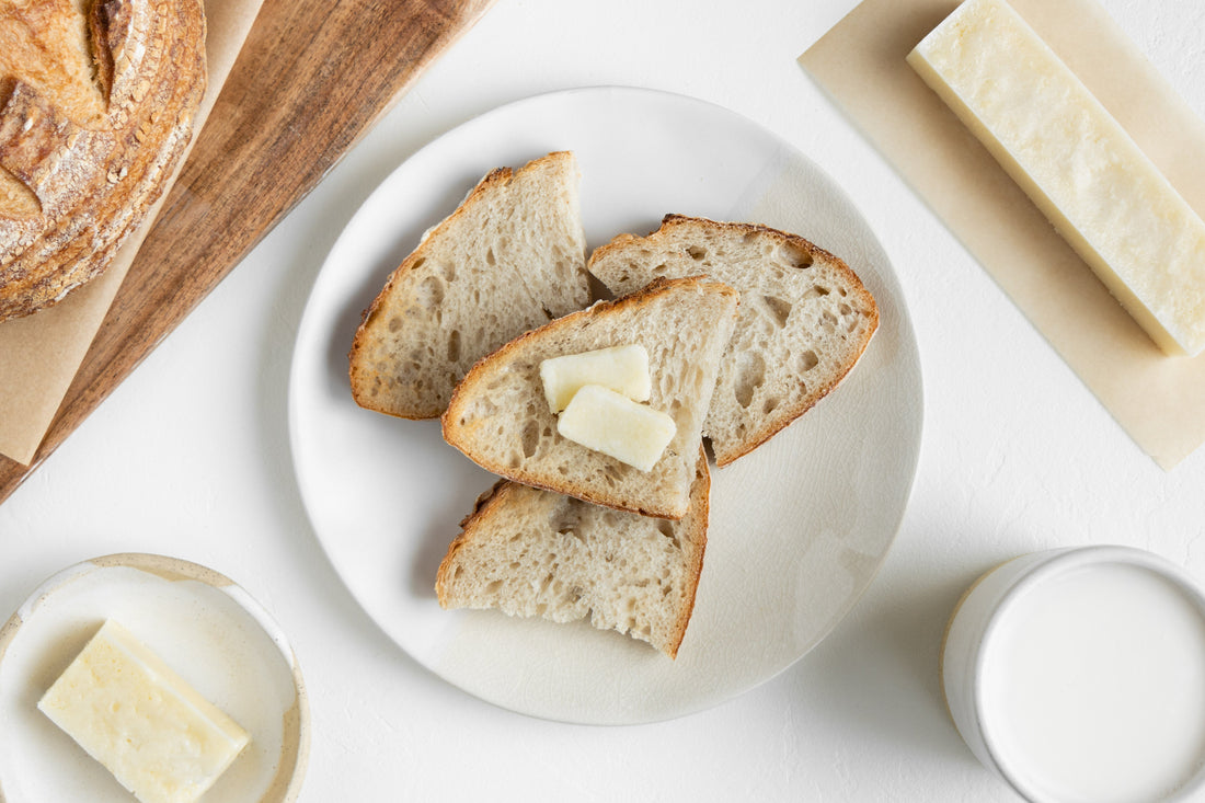 vegan butter made with an Almond Cowa