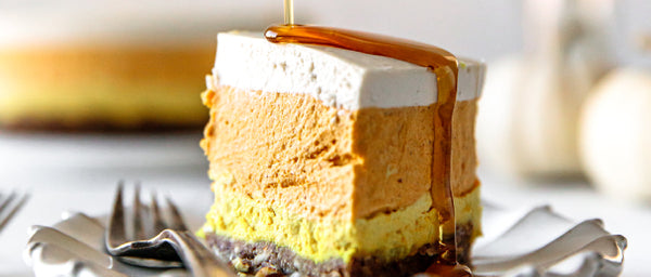Candy Corn Cheesecake