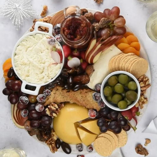Almond Cow Cheese Board