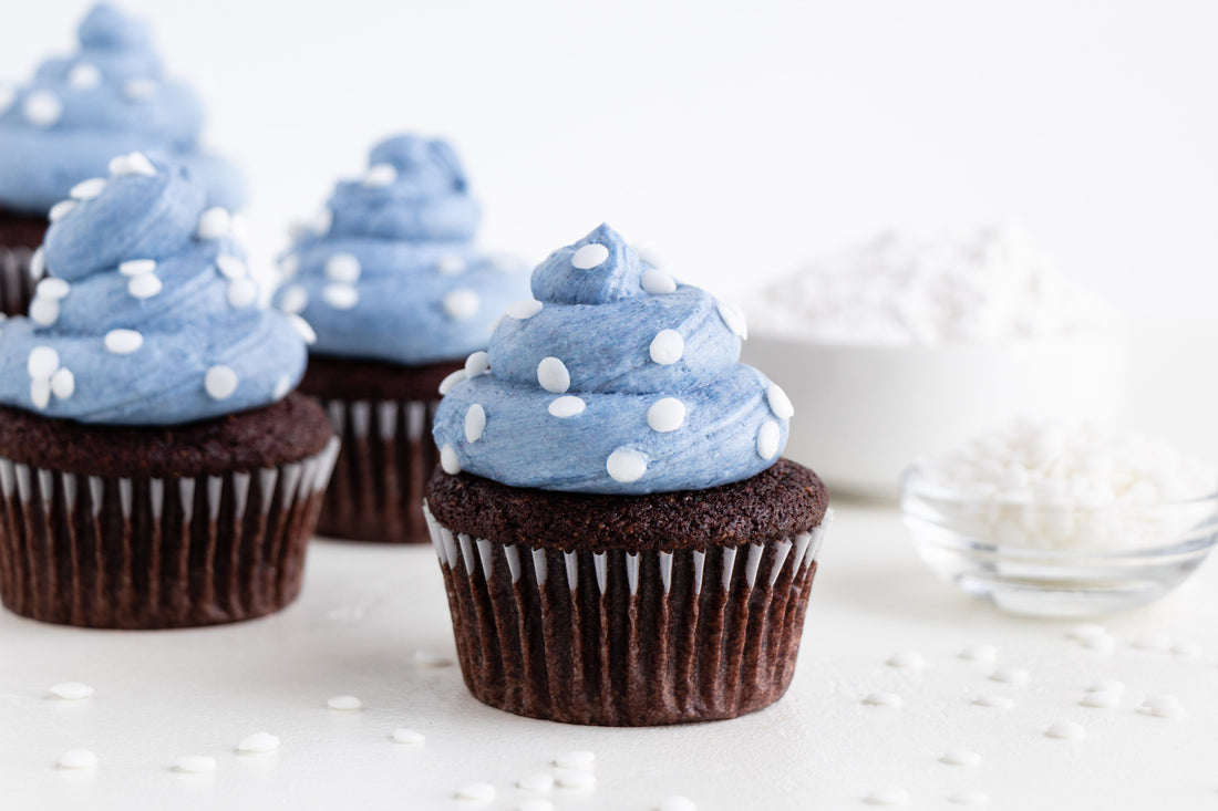 Almond Cow Cupcakes