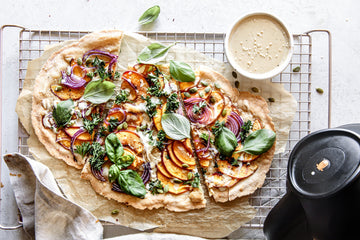 Gluten-Free & Vegan Flatbread Pizza