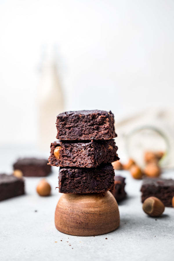 Almond Cow Black Bean Brownies