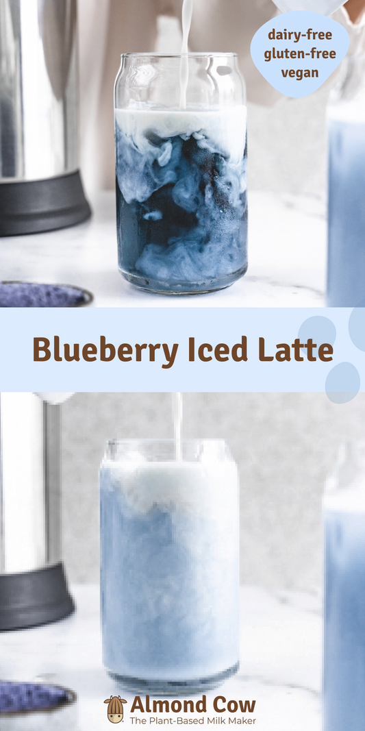 Iced Blueberry Latte