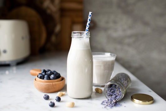 Blueberry Lavender Milk