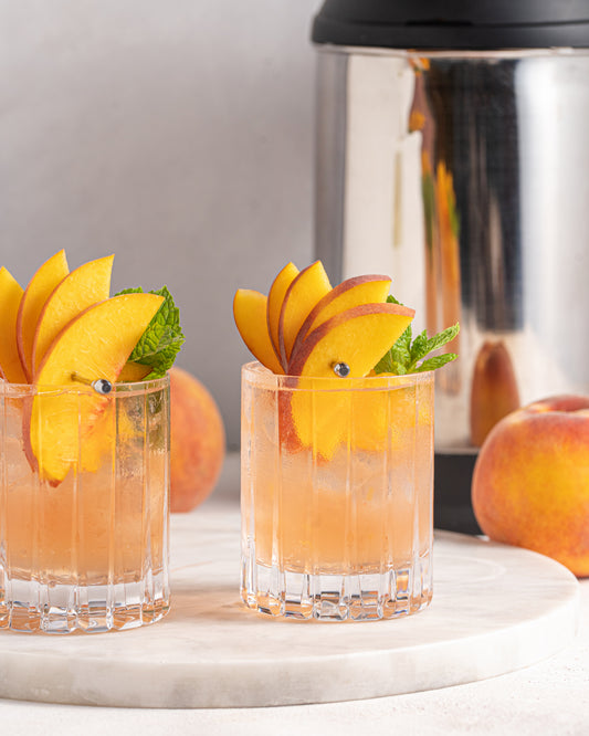 Bourbon Peach Smash