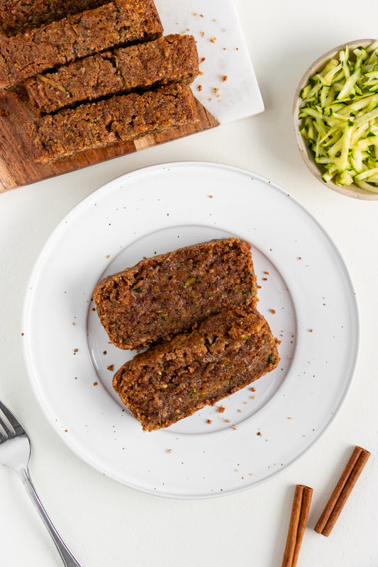 Brown Sugar Cinnamon Zucchini Loaf
