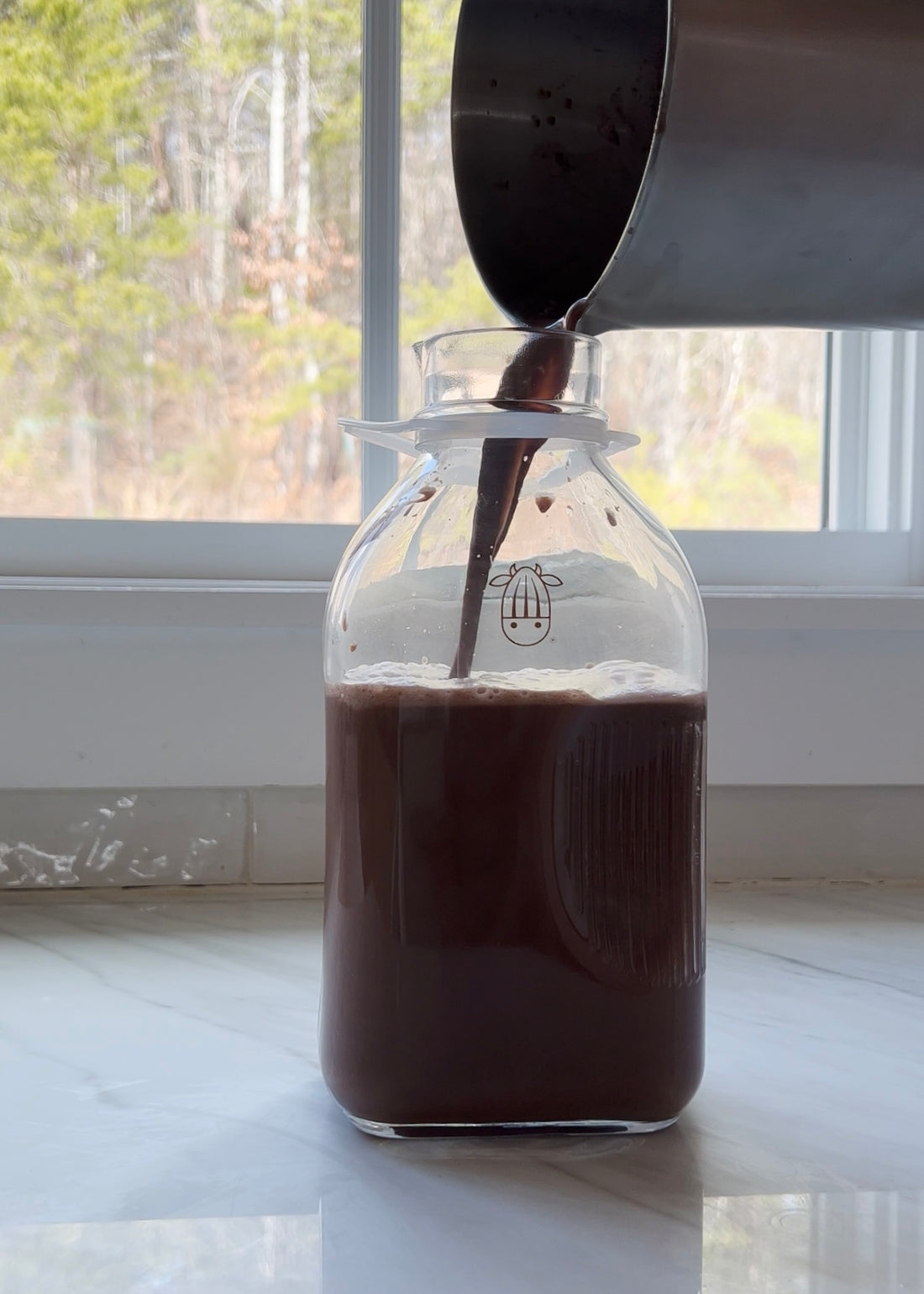 Cherry Chocolate Milk