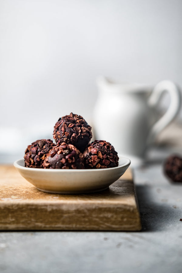 Dark Chocolate Avocado Truffles