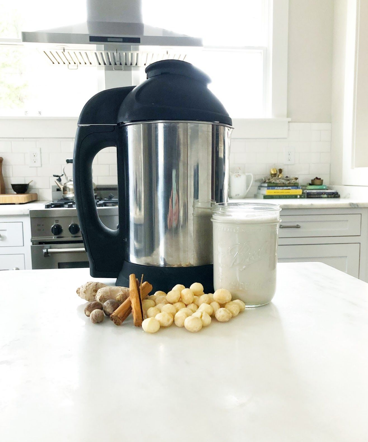 Gingerbread Macadamia Nut Milk | Dairy-Free Recipes — Almond Cow