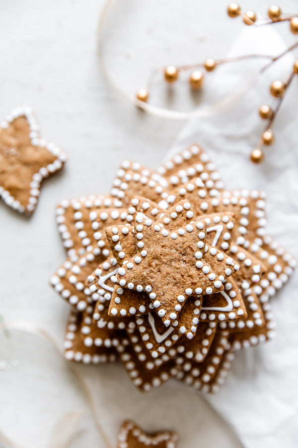 Gingerbread Star Cookies