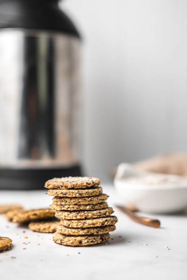Gluten-Free Seed Crackers