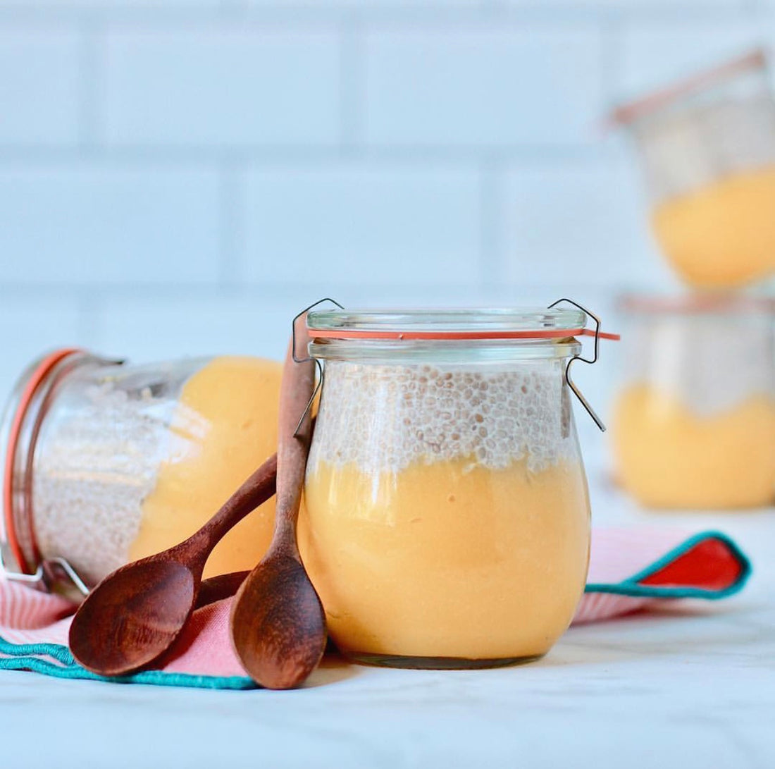 Mango Chia Jars