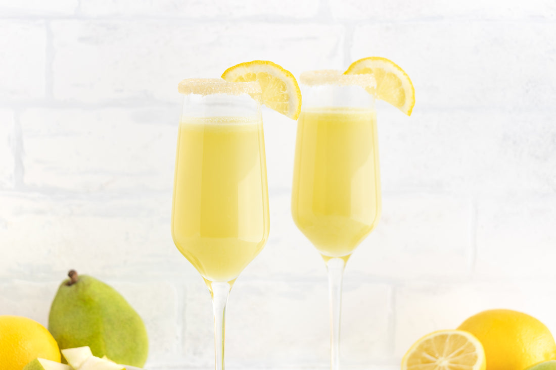 Pear Champagne Sparkler