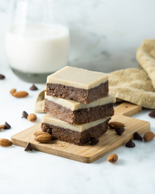 Peppermint Almond Pulp Brownies